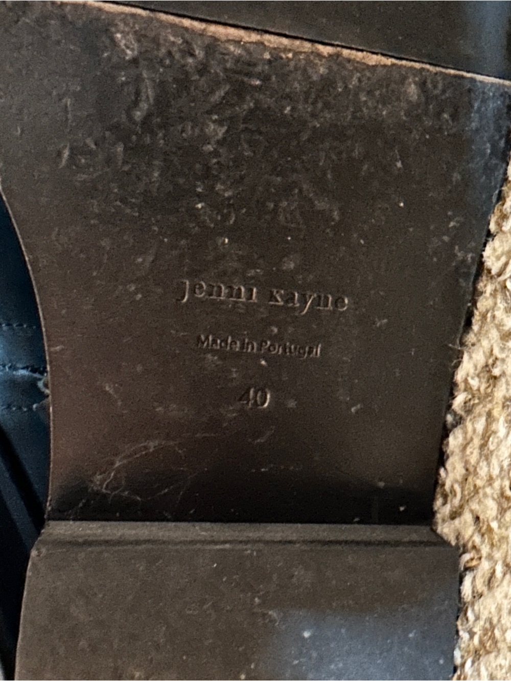 Jenni Kayne Blake Ankle Boot Black Leather Zip EU 40 US 9.5/10 - Picture 6 of 11